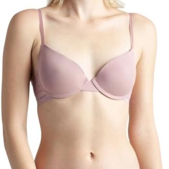 New, Danskin Intimates Soft Lift Push Up Bra, Pastel Floral - Picture 6 of 16